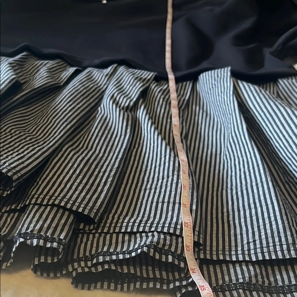 Free People Black and Gray Long Sleeve Dress - Picture 14 of 17